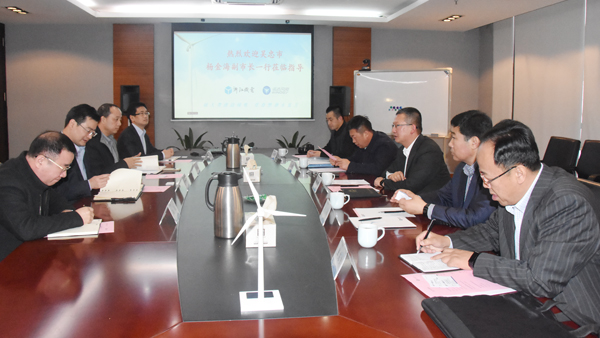 宁夏吴忠市杨金海副市长一行莅临新宝GG视察