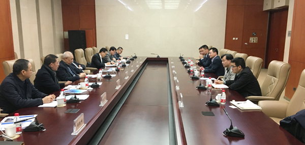 机电集团董事长王敏、、副总司理杨震宇拜会华能集团向导