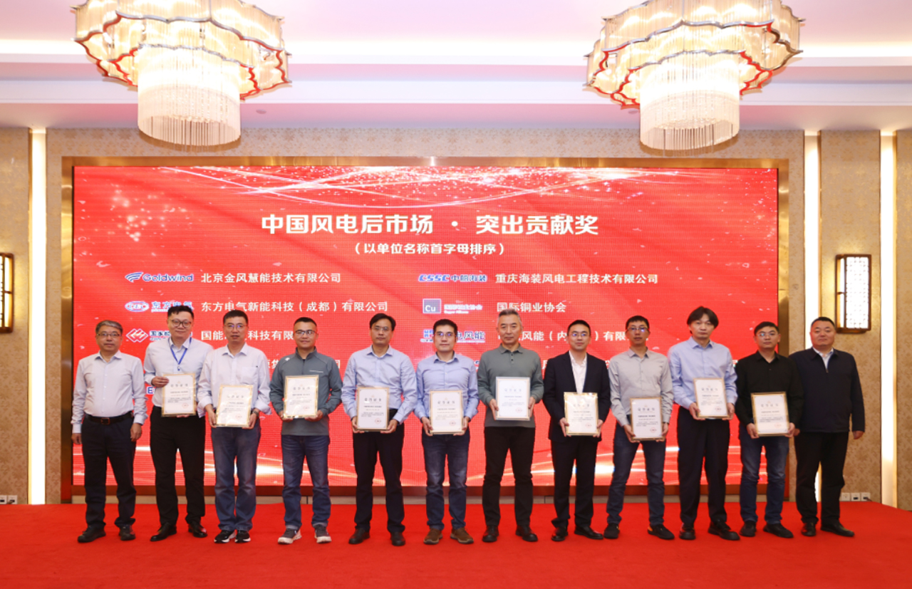 【喜报】新宝GG股份荣获“中国风电后市场·突出孝顺奖”