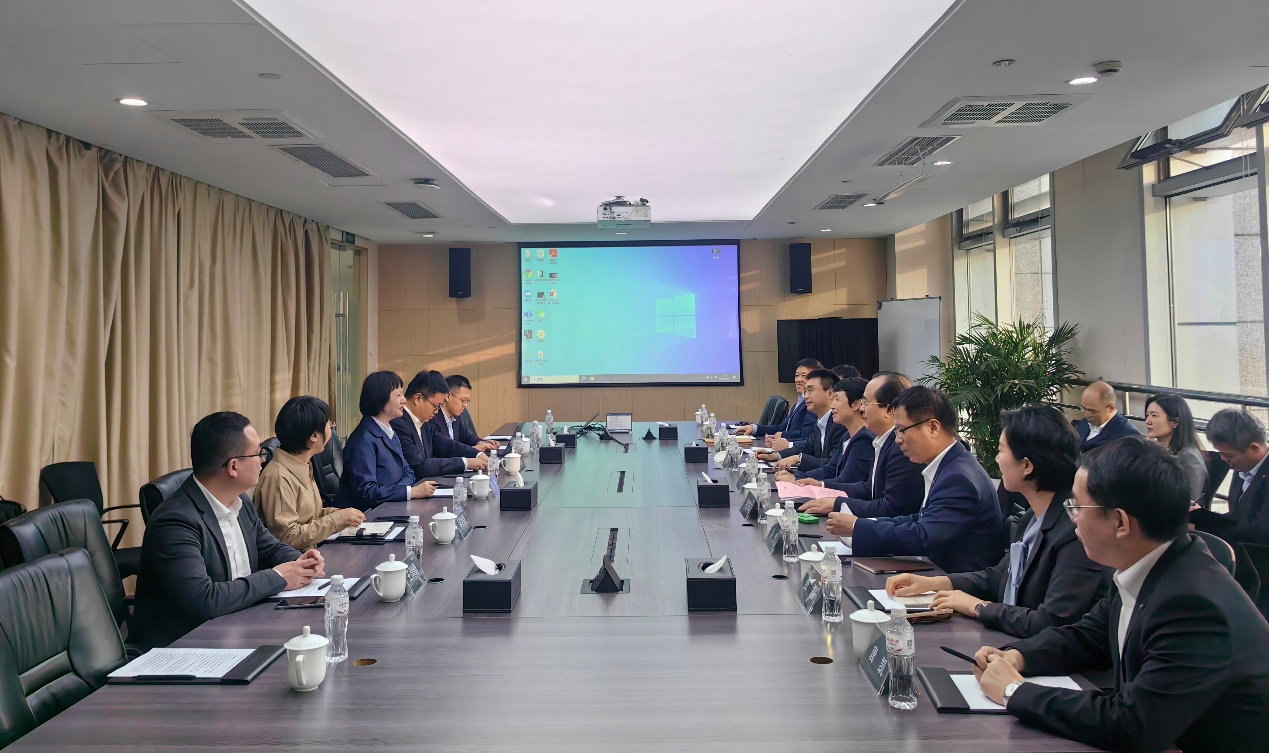 招商局集团总司理石岱与新宝GG股份洽谈相助